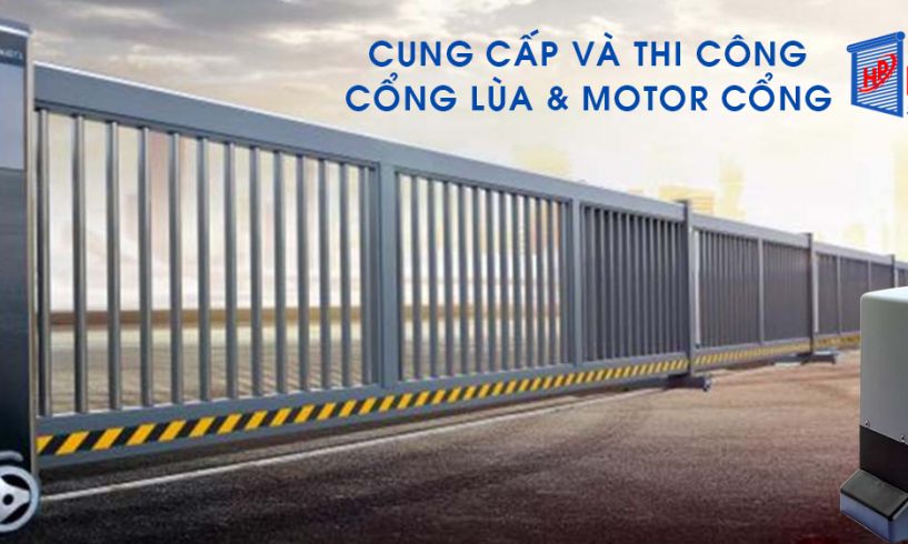 LẮP CỬA CỔNG - MOTOR CỔNG