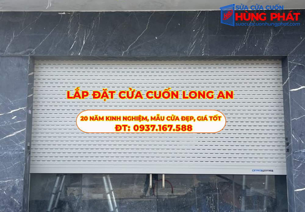 Dịch vụ lắp đặt cửa cuốn Long An