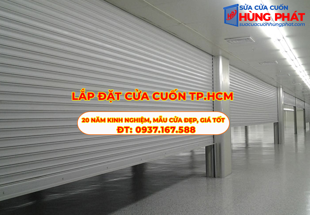 Lắp đặt cửa cuốn tại TP.HCM