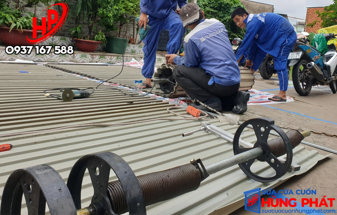 Báo Giá Sửa cửa cuốn Long An